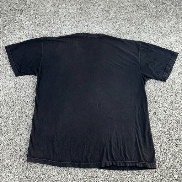 Woodstock Shirt Mens XL Black Partridge Guitar Neck 3 Days of Peace Music - Picture 5 of 9